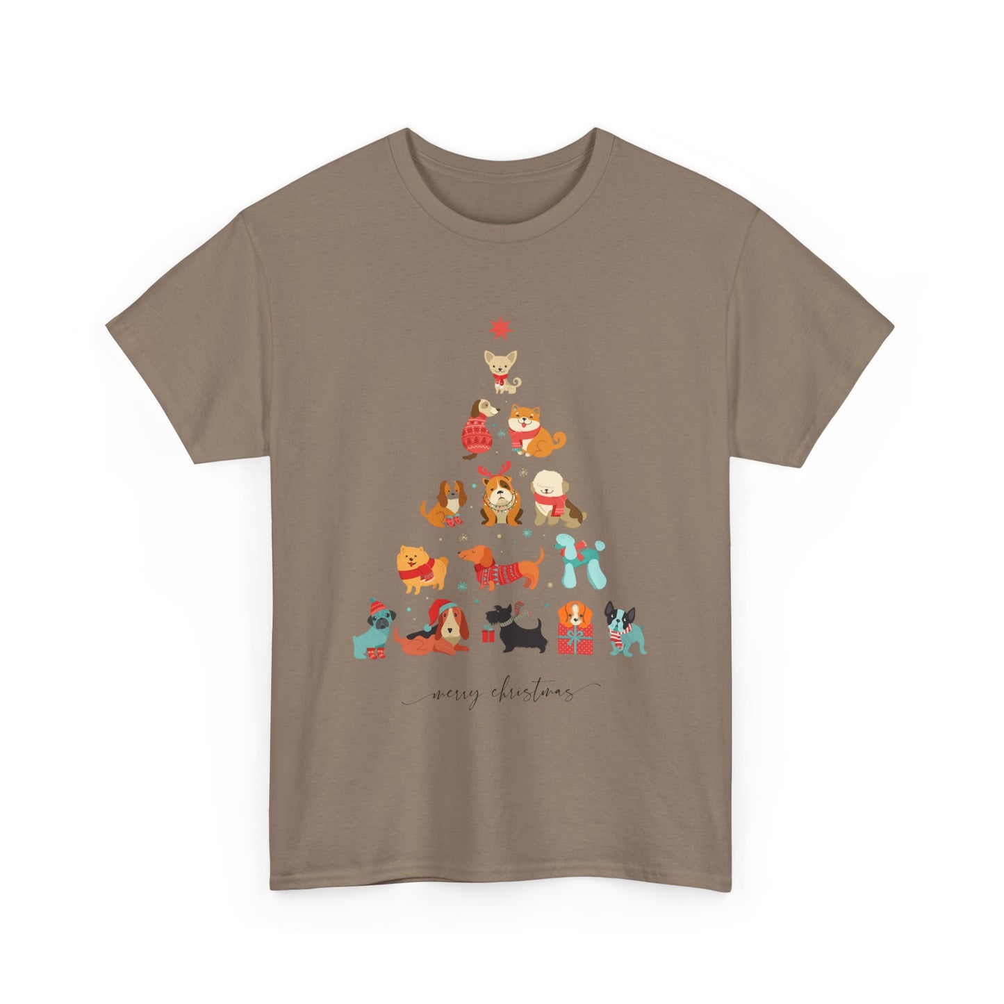 Christmas Dogs Tee