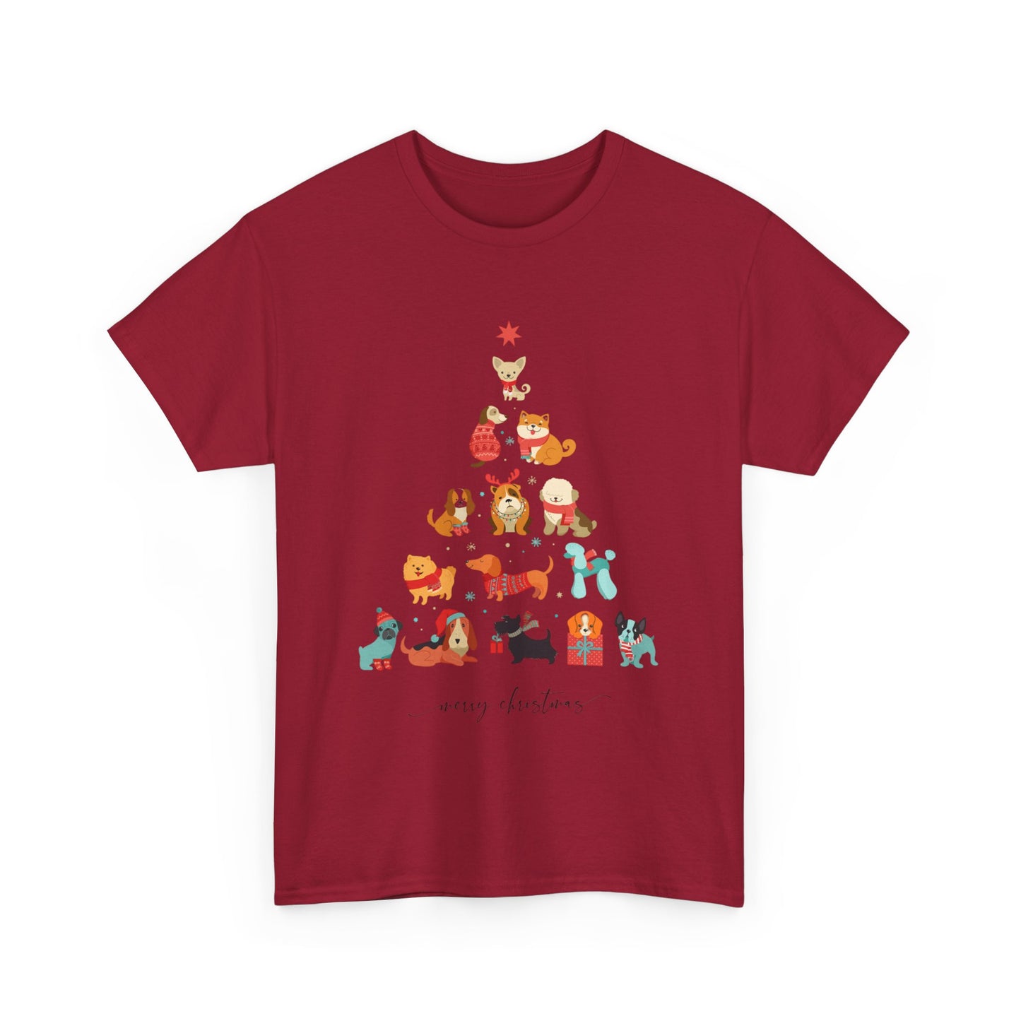 Christmas Dogs Tee