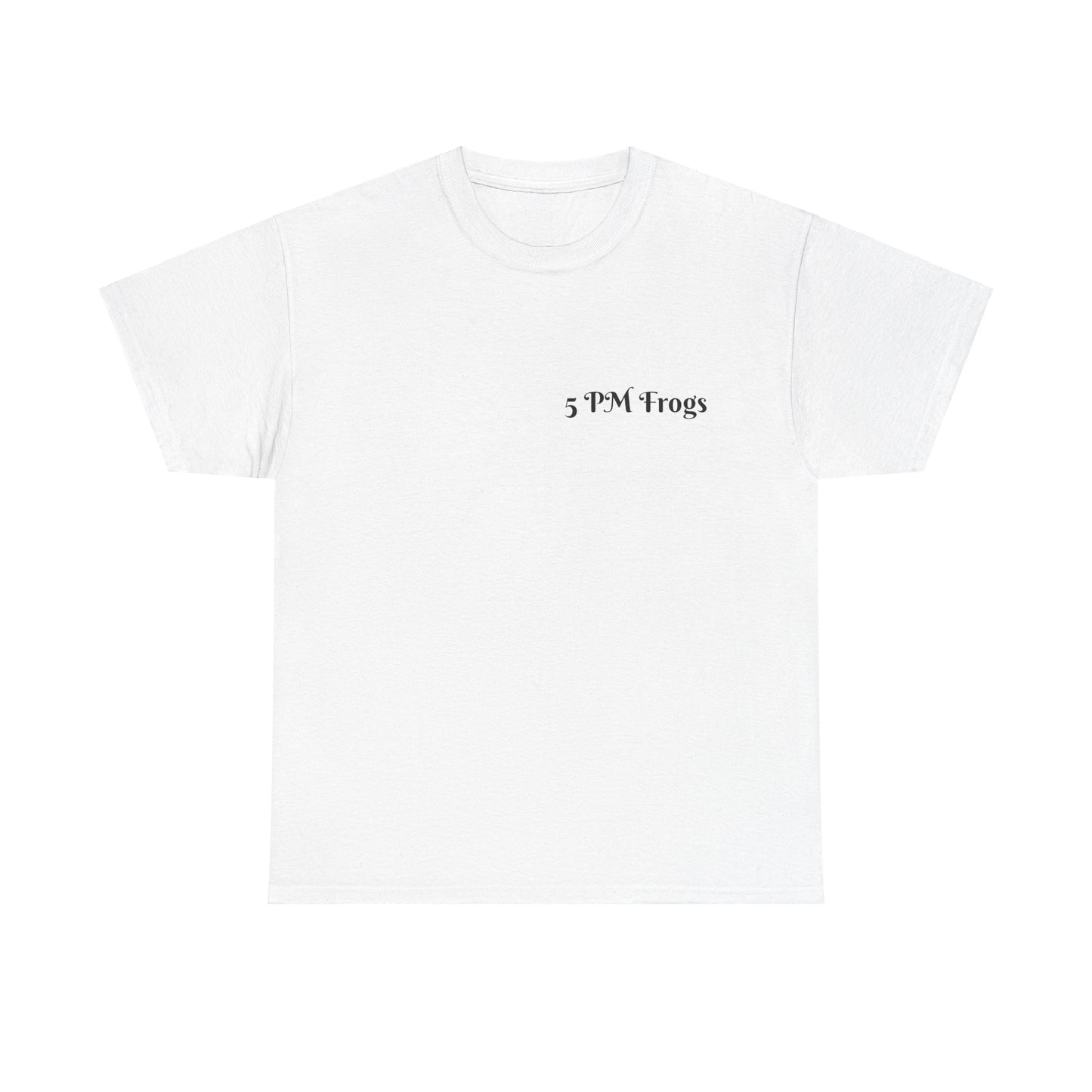 5 PM Frogs Table Talk Cotton Tee