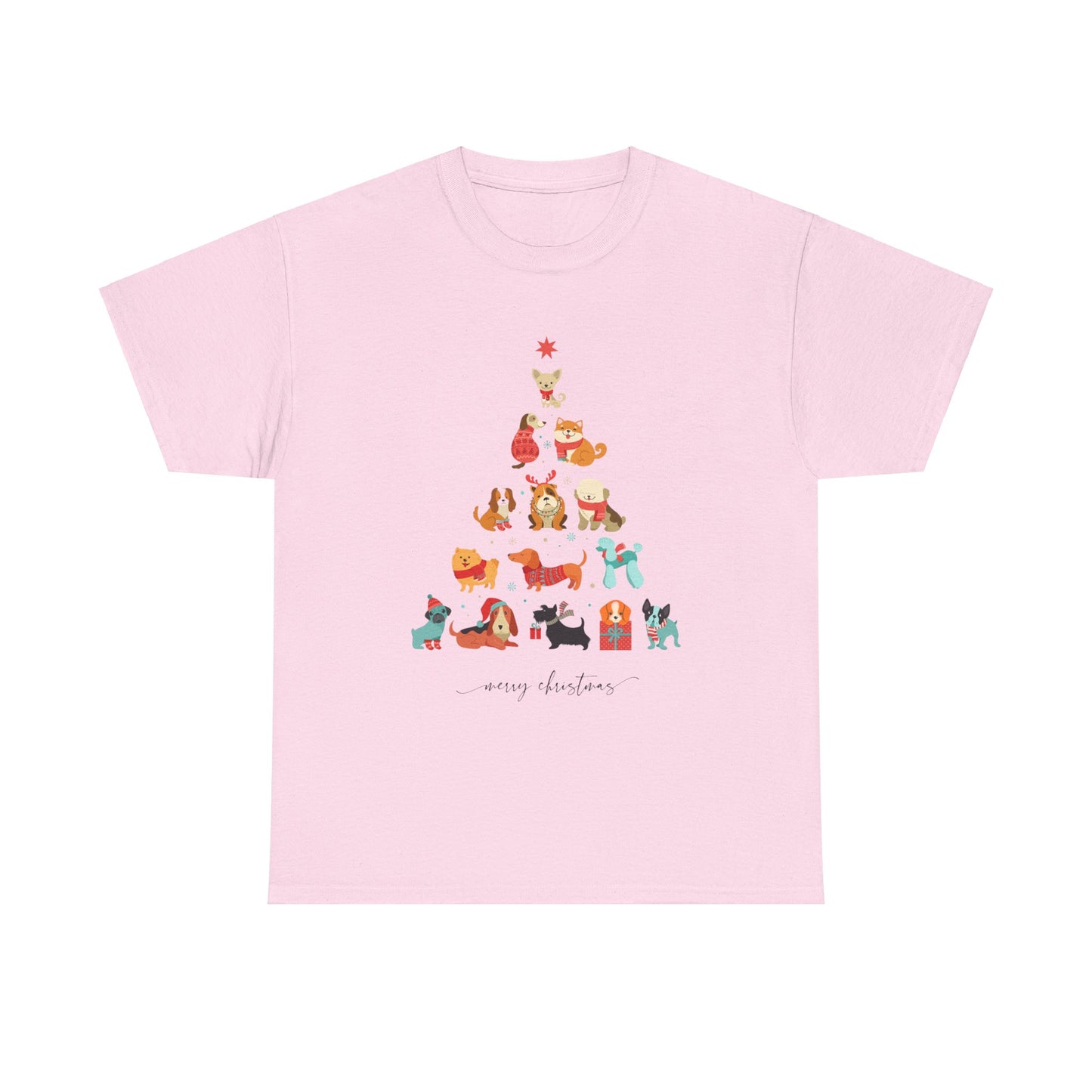 Christmas Dogs Tee