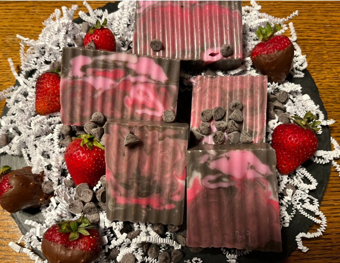 Strawberry Chocolate soap