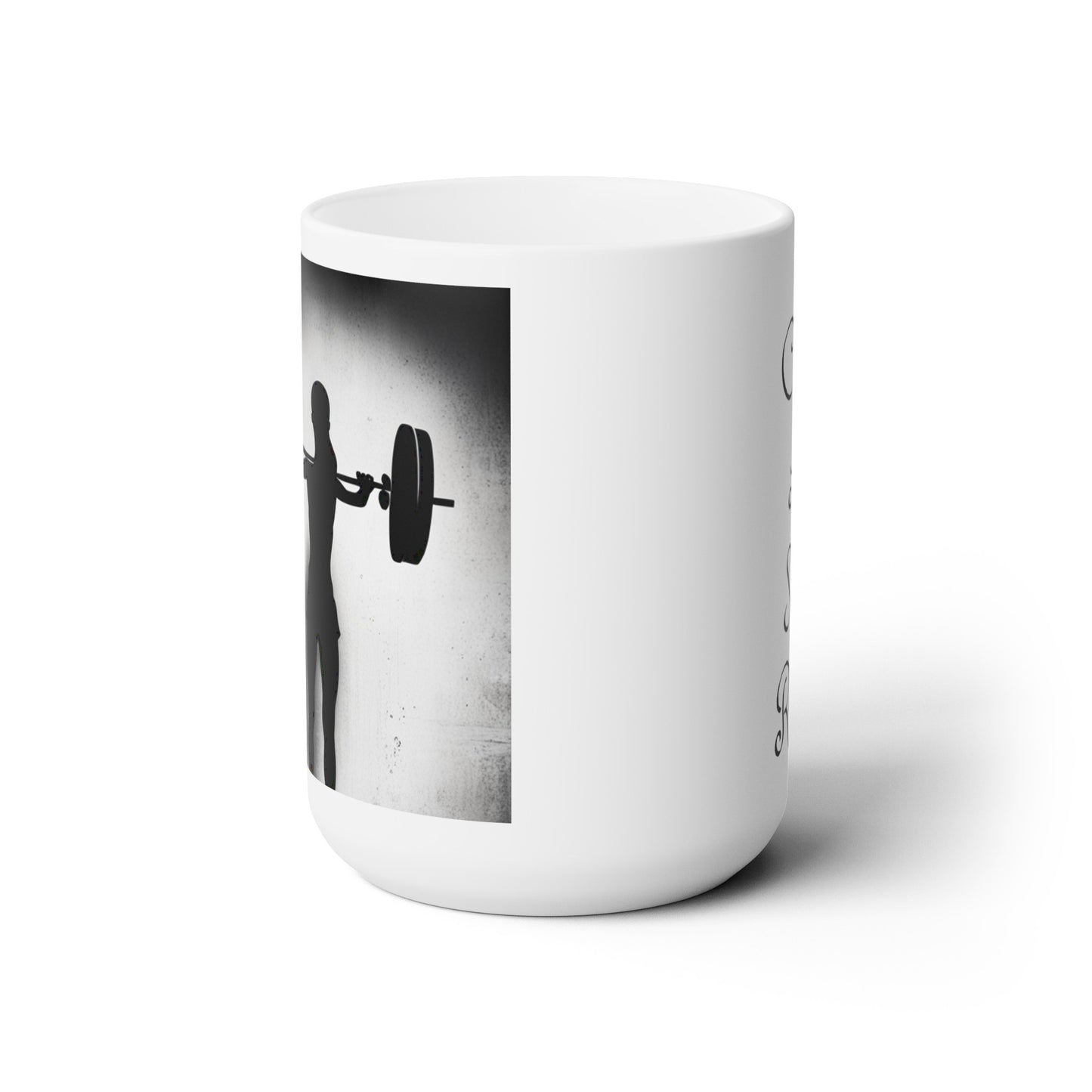 Barbell Mug 15oz