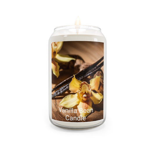 Vanilla Bean Scented Candle, 13.75oz