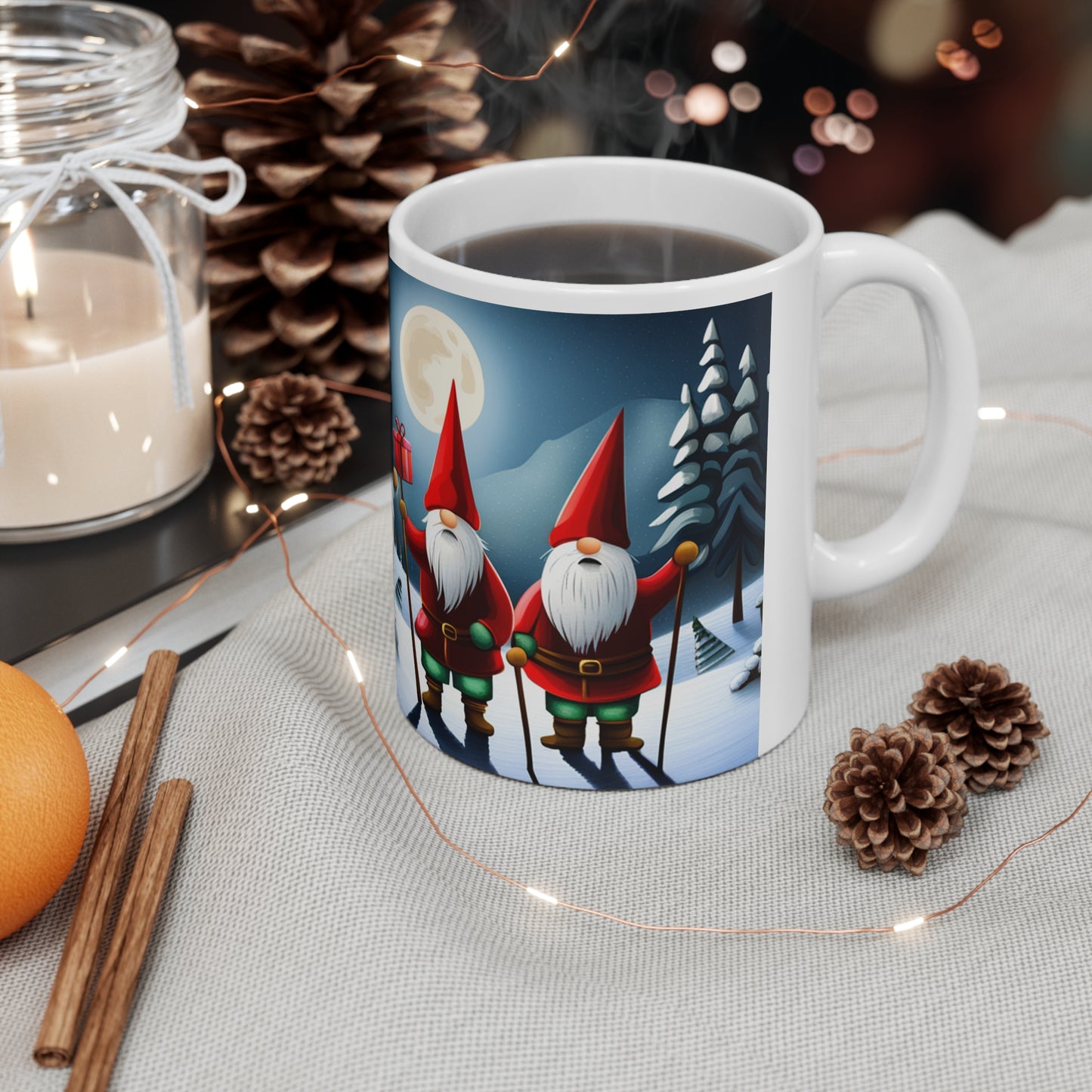 Ceramic Gnomes Mug 11oz