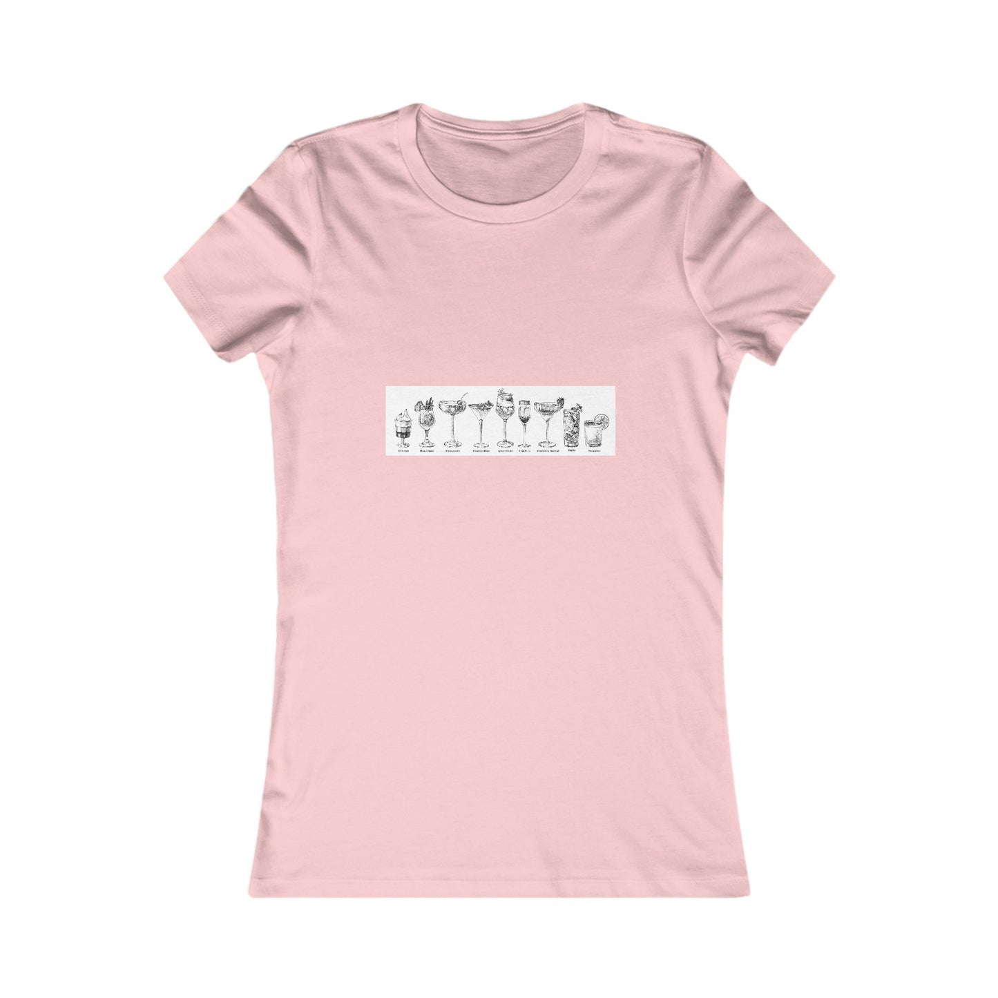 Women's Cocktail List T-shirt