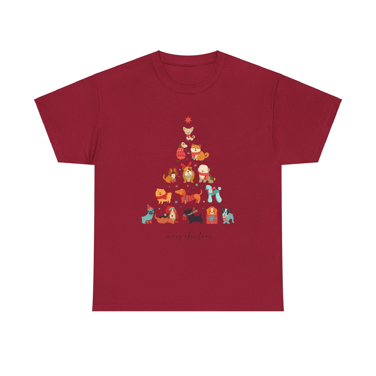 Christmas Dogs Tee