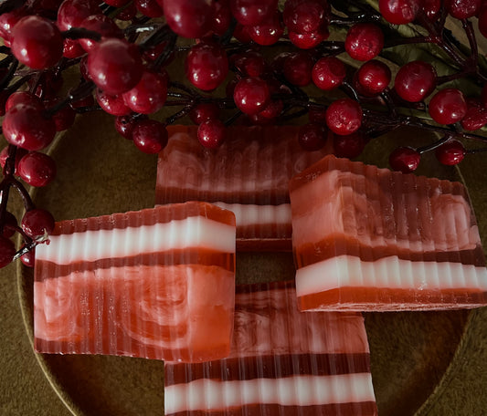 Candy Cane soap