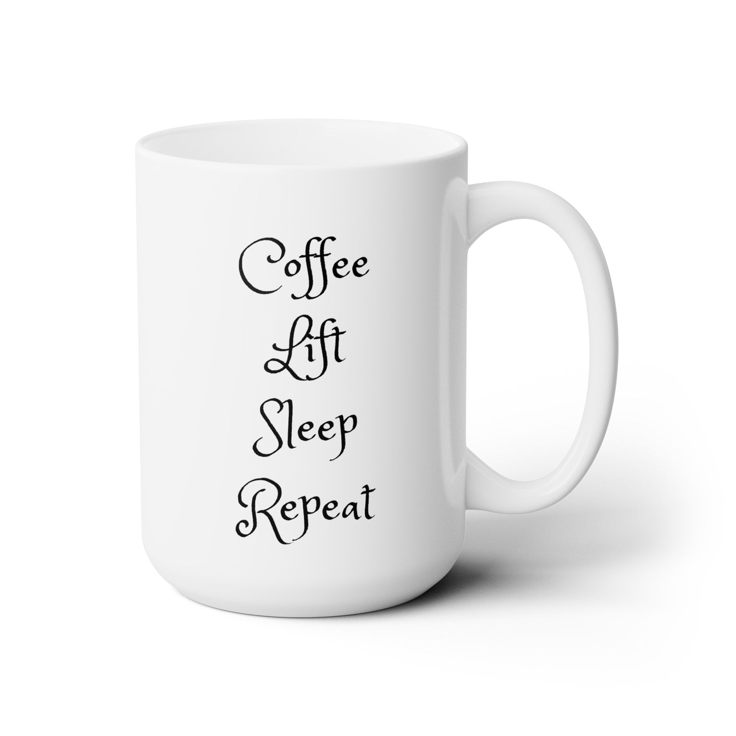 Barbell Mug 15oz