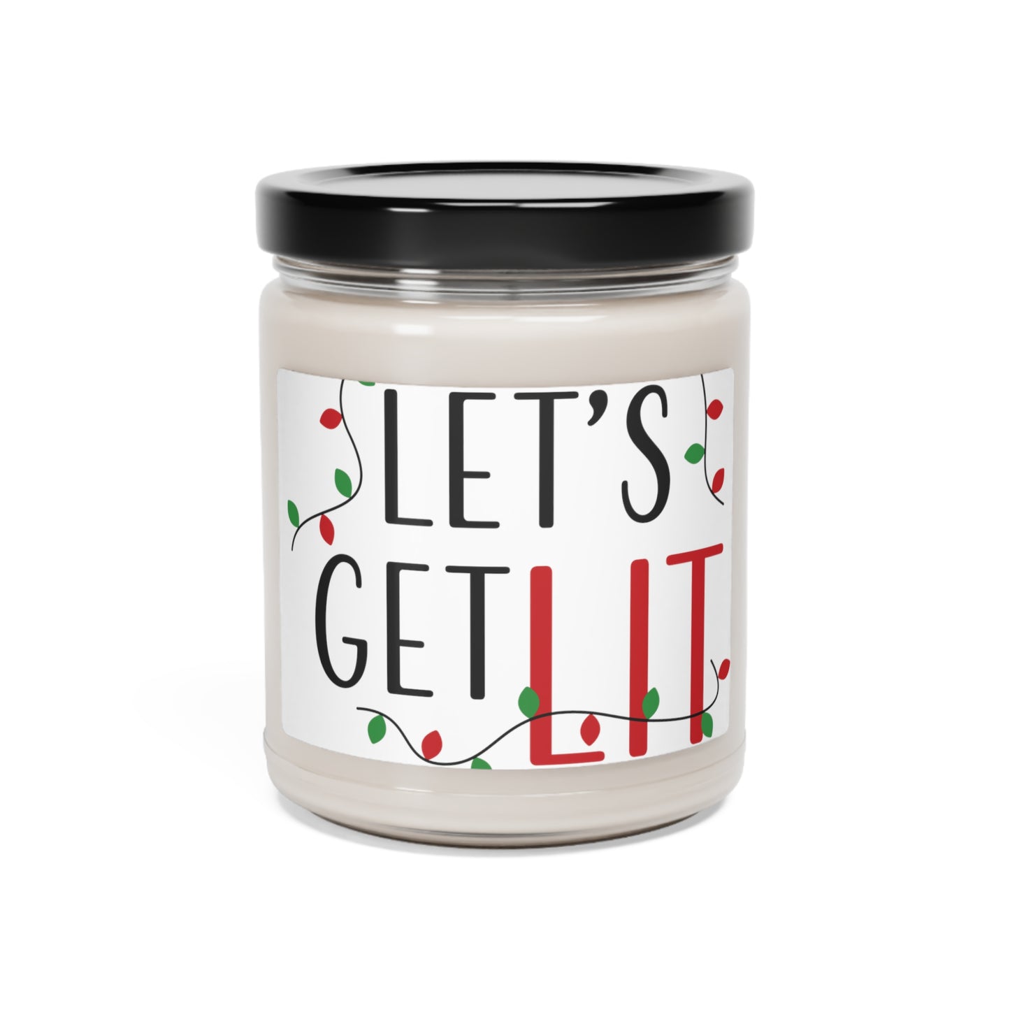 Let’s Get Lit Scented Soy Candle, 9oz