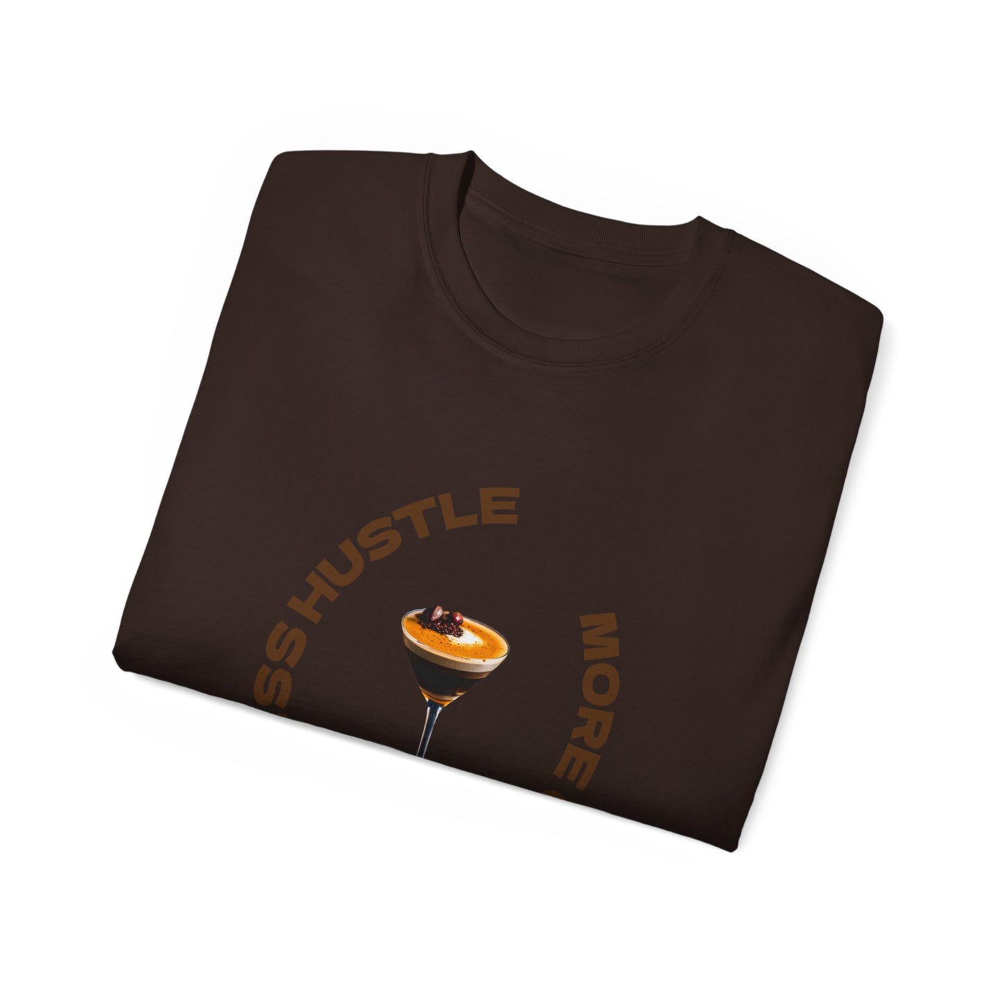 Coffee Lovers Unisex Tee - Less Hustle More Coffee Shirt, Casual Wear, Gift for Baristas, Coffee Addicts, Funny T-Shirt, Everyday Style