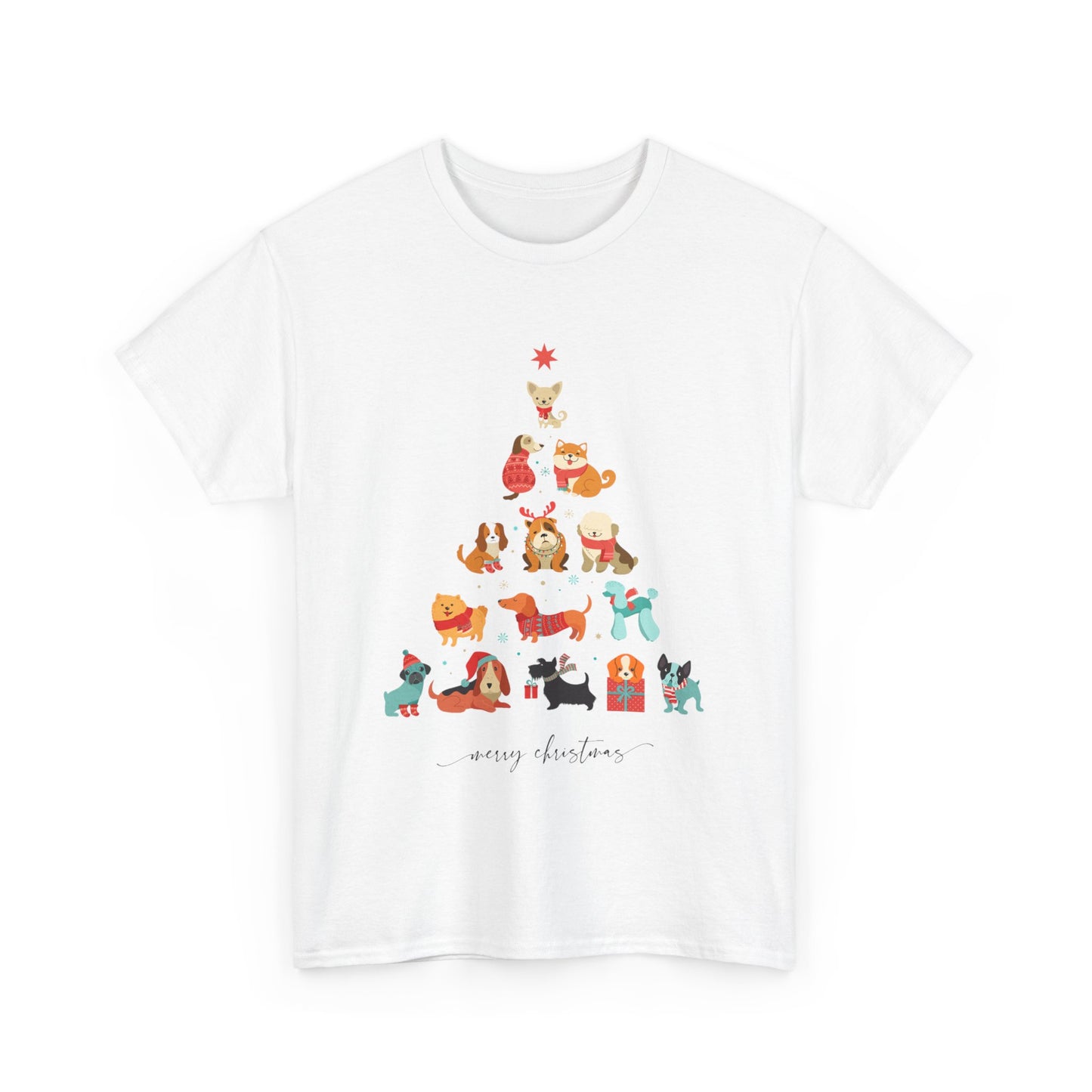 Christmas Dogs Tee