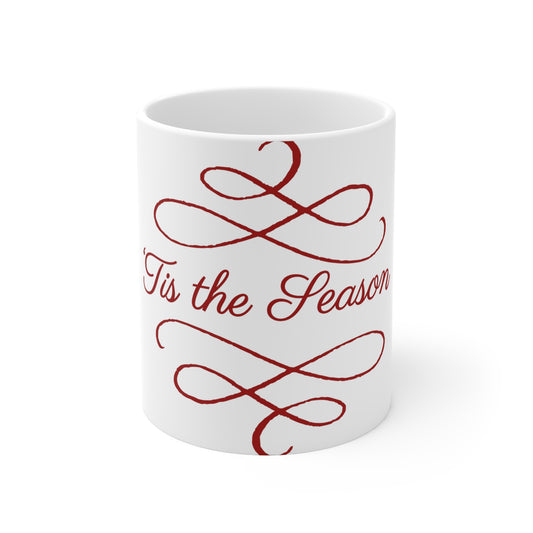 Ceramic Tis the Season Mug 11oz