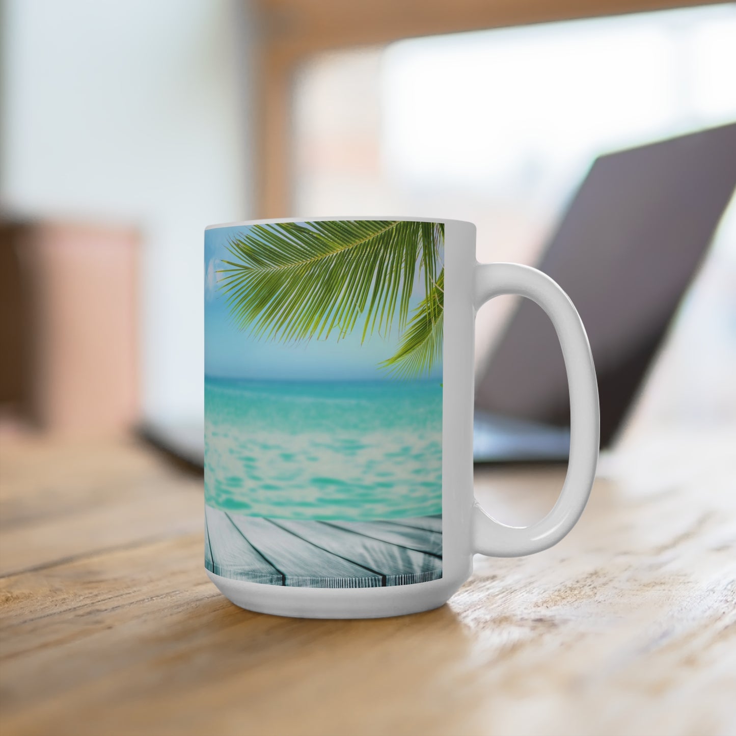 Summer Scene Mug 15oz