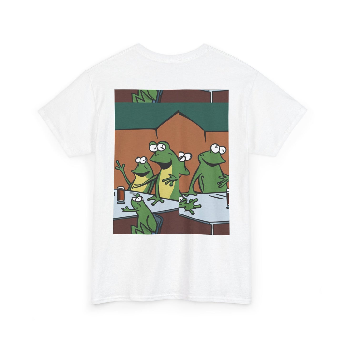 5 PM Frogs Table Talk Cotton Tee