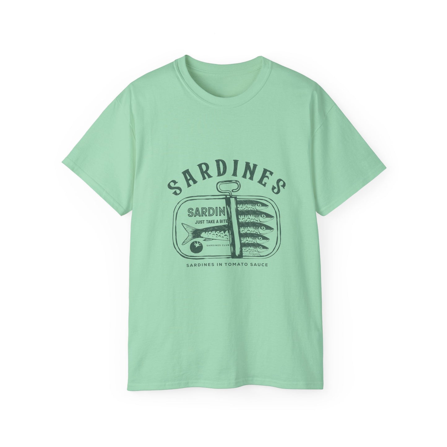 Vintage Sardines T-Shirt, Retro Fish Tee, Sardine Lover Gift, Nautical Shirt, Ocean Graphic Top