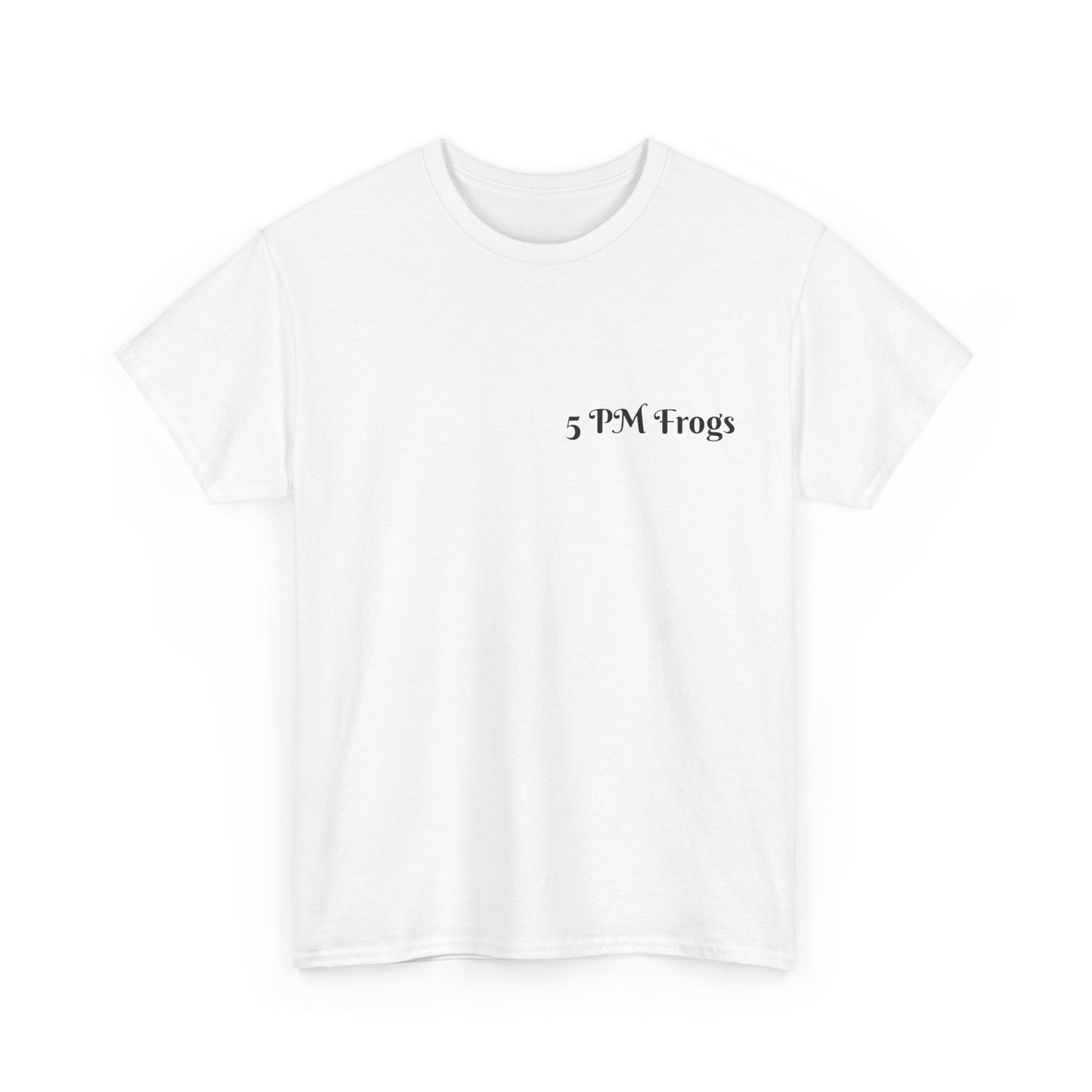 5 PM Frogs Table Talk Cotton Tee