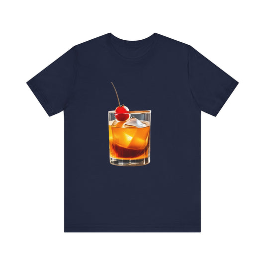 Old fashioned drink Tee