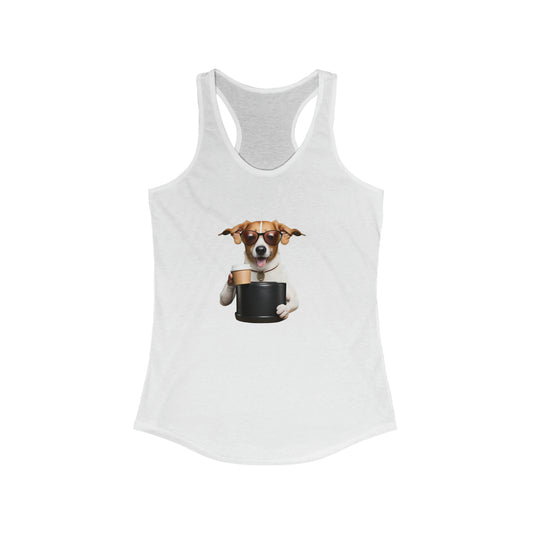 Women's Ideal Racerback Dog Tank