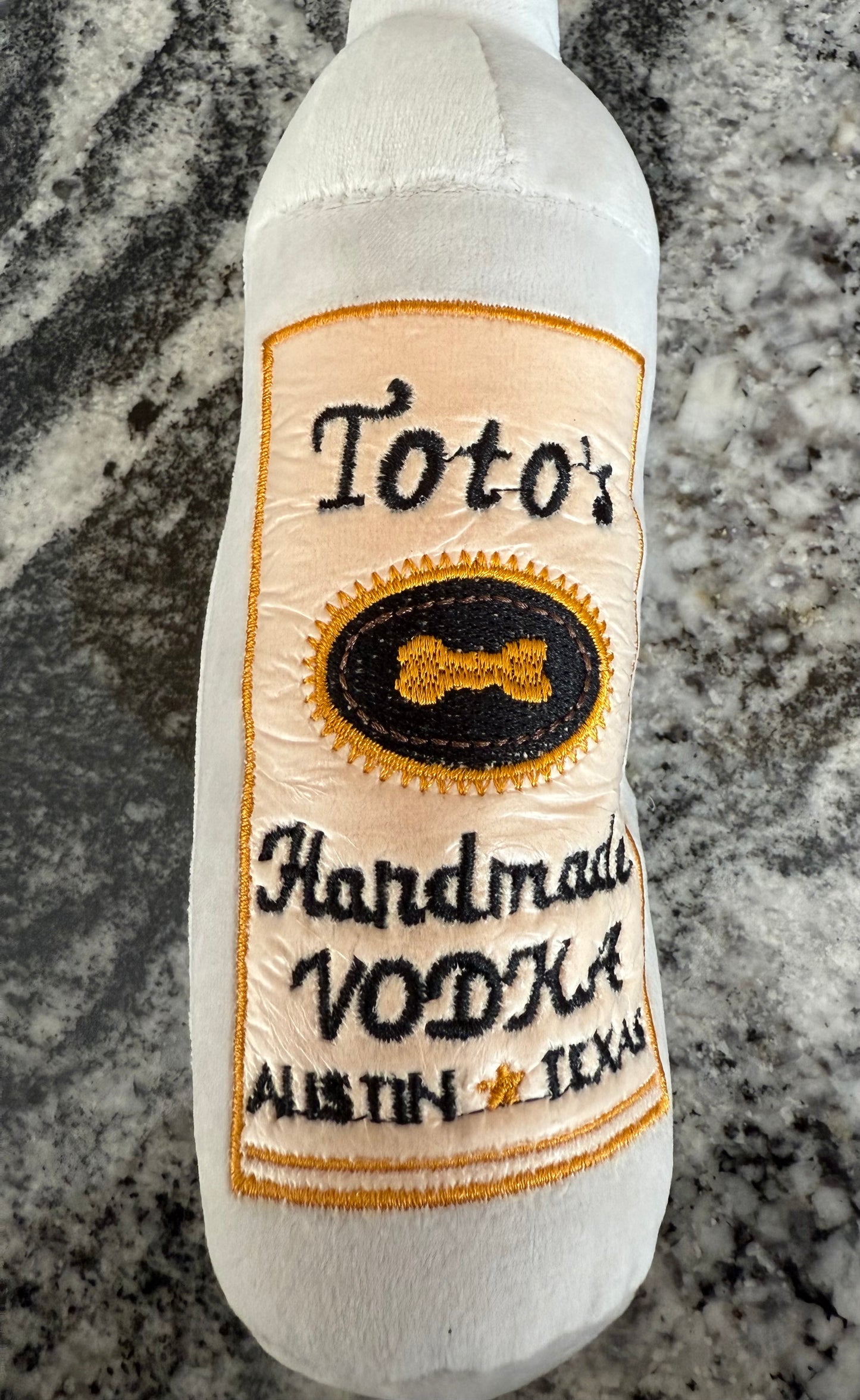 Toto’s Pawdka Dog Vodka Plush Dog Toys