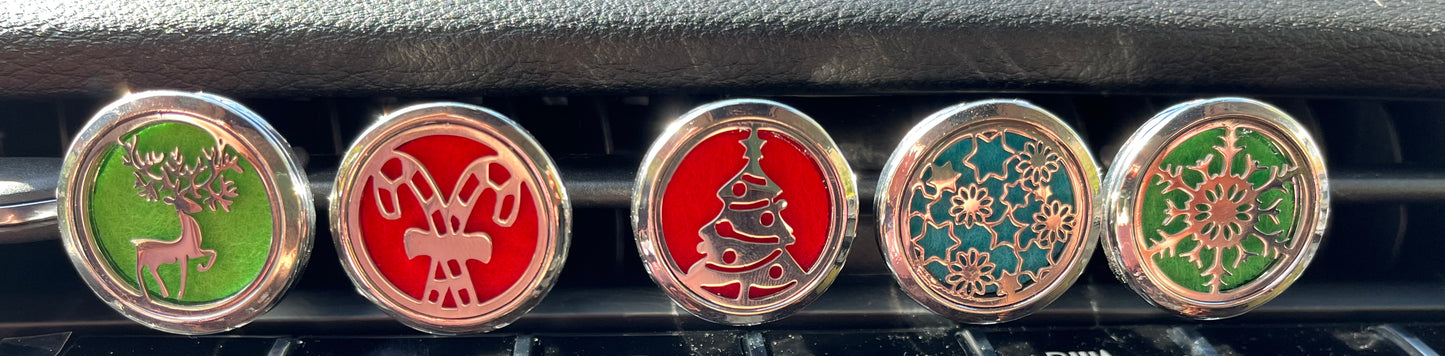 Winter & Christmas Themed Diffuser Car Vent