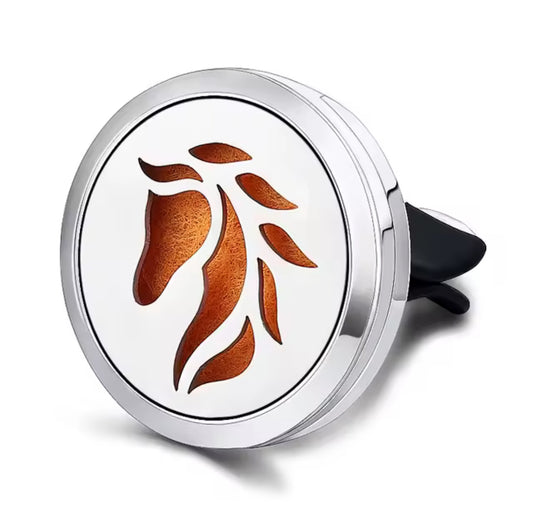 Horse theme car vent clip