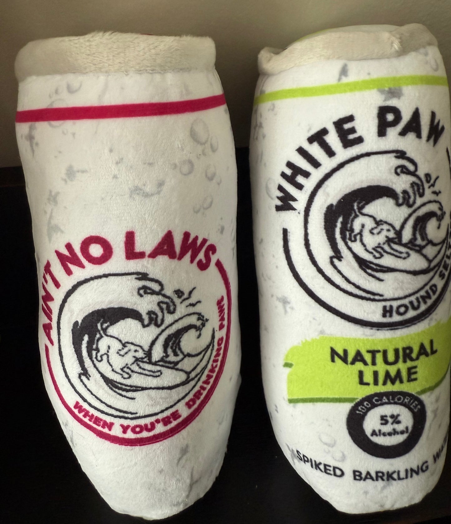 White Paws Dog Toy Set – Spiked Barkling Water for Your Pup!