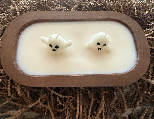 Haunted Harvest Dough Bowl Candle
