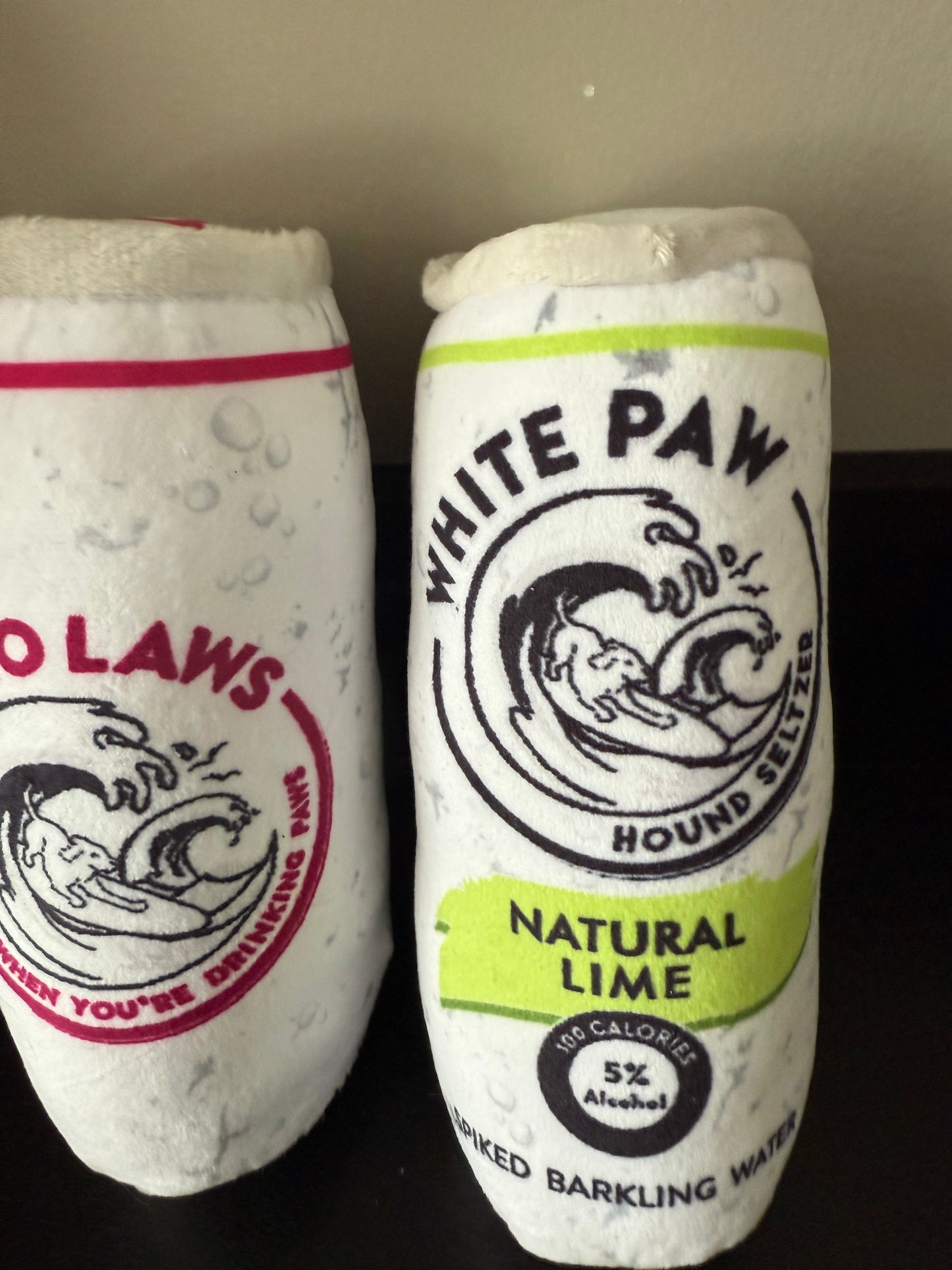 White Paws Dog Toy Set – Spiked Barkling Water for Your Pup!