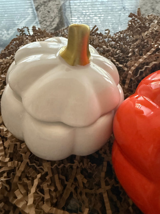 Pumpkin Spice Pumpkin Candles