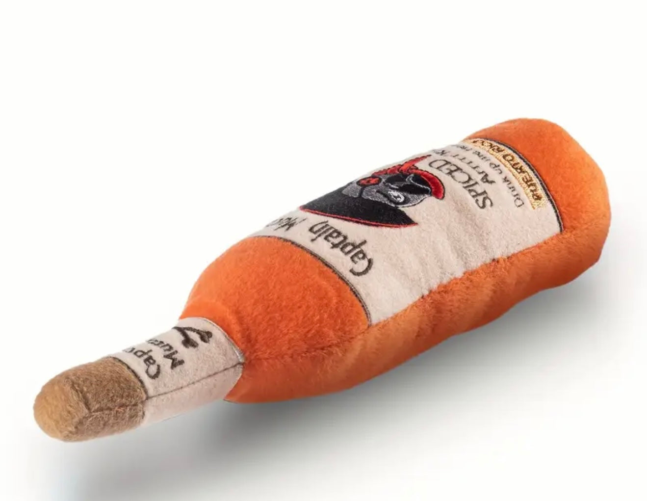 Captain Muttgan Dog Rum Plush | Dog Toy | Gifts for Dogs